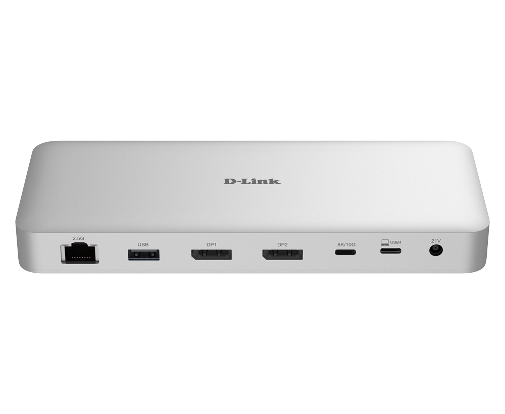 D-Link DOCKING STATION, 9-in-1 USB 4, conectare PC Type-C, porturi: 2 x USB, 2 x USB Type-C, DUF-901 - imagine 2