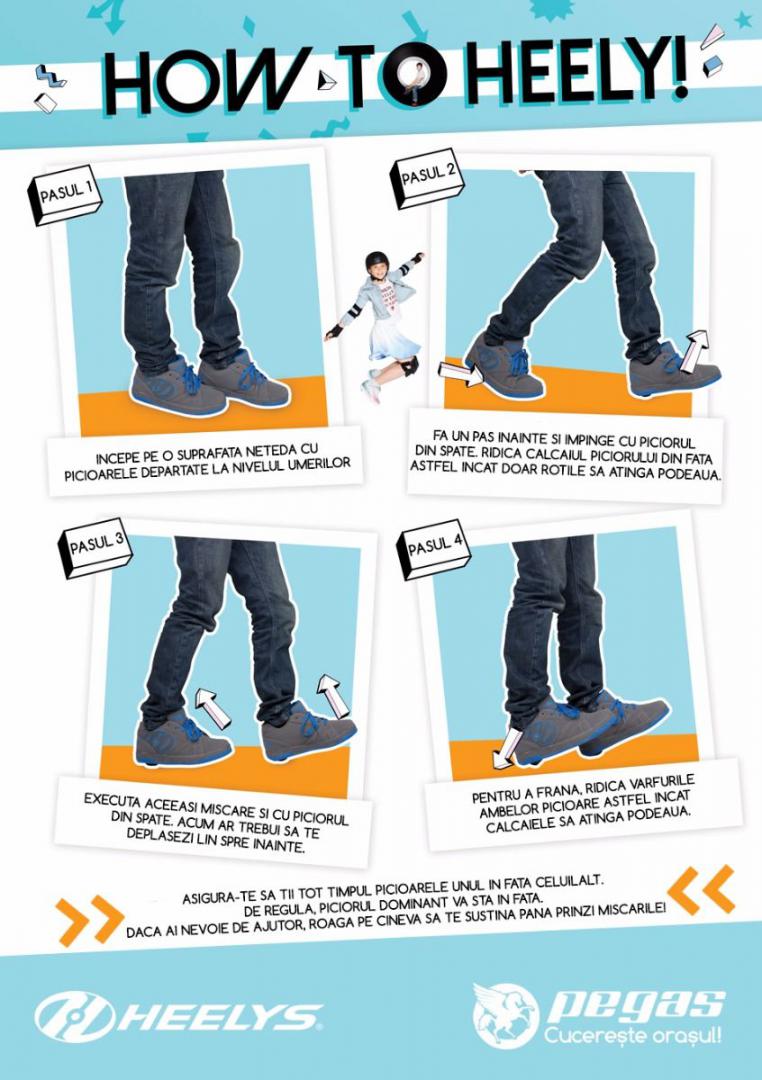 PEGAS ROLE HEELYS FLOW 40.5 ALBASTRU NEGRU LIME, HLY-B1W-5028 - imagine 4