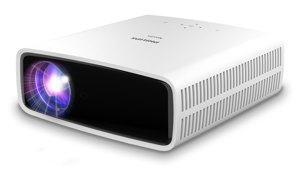 Philips Videoproiector LED NeoPix 750, 1080pWi-Fi 2.4GHz + 5GHz, Bluetooth 4.2, Alb, N-750