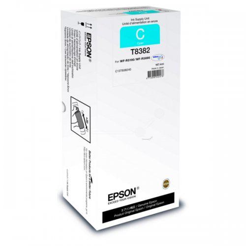 Epson Cartus Cerneala Original Cyan, T838240 pentru Work Force R5190|5190dtw|5690dtwf, C13T838240
