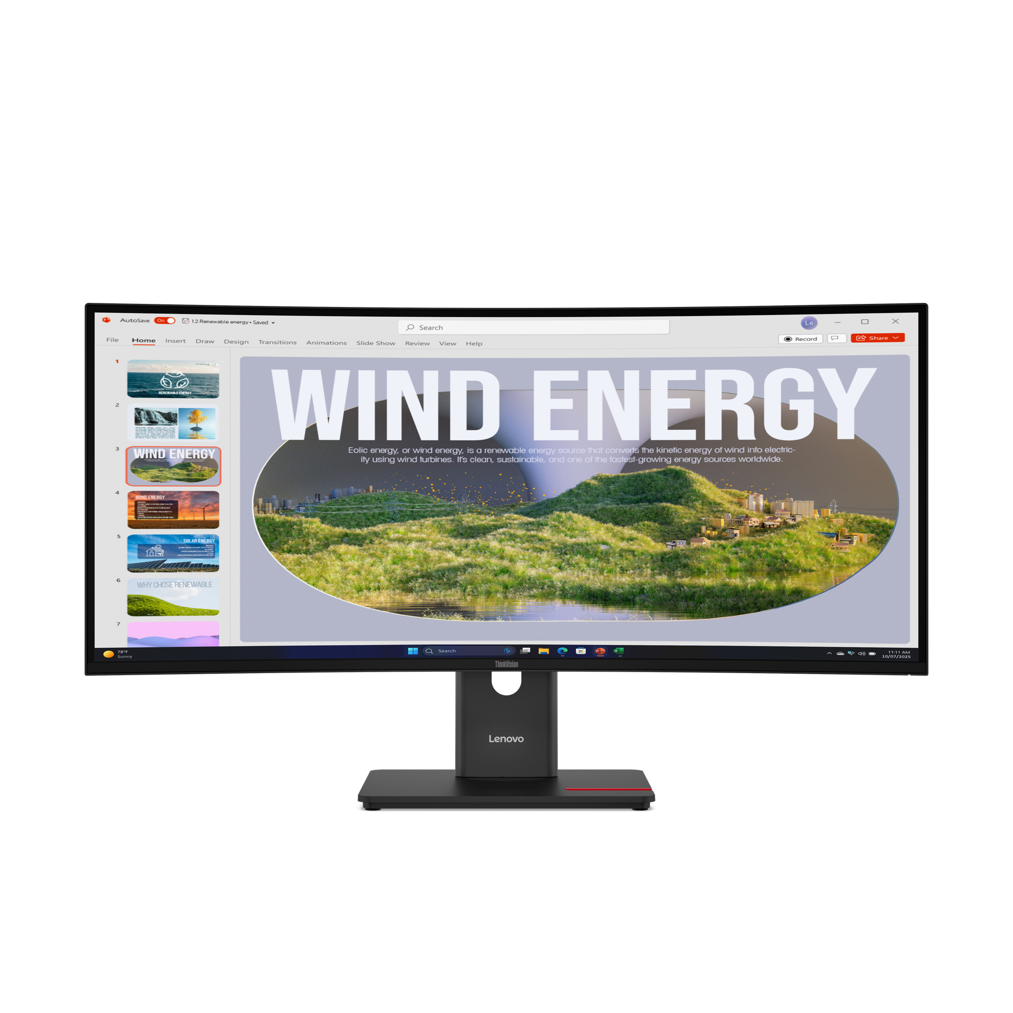 Lenovo MONITOR LCD 34" T34WD-40/, 64AEGAT1EU