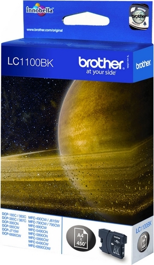BROTHER Cartus Cerneala Original Black pentru, LC1100BK