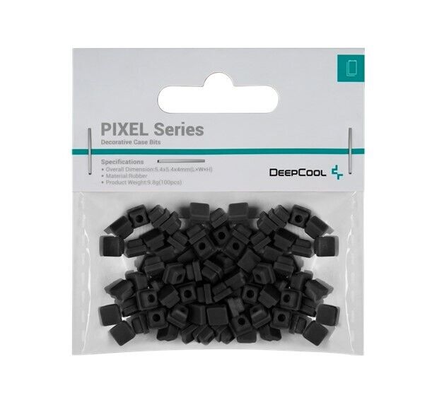 Deepcool Accesoriu decorativ pt. carcasa PIXEL BK, silicon, 5.4x5.4x4mm, pachet, R-PIXEL-BK100-G-1