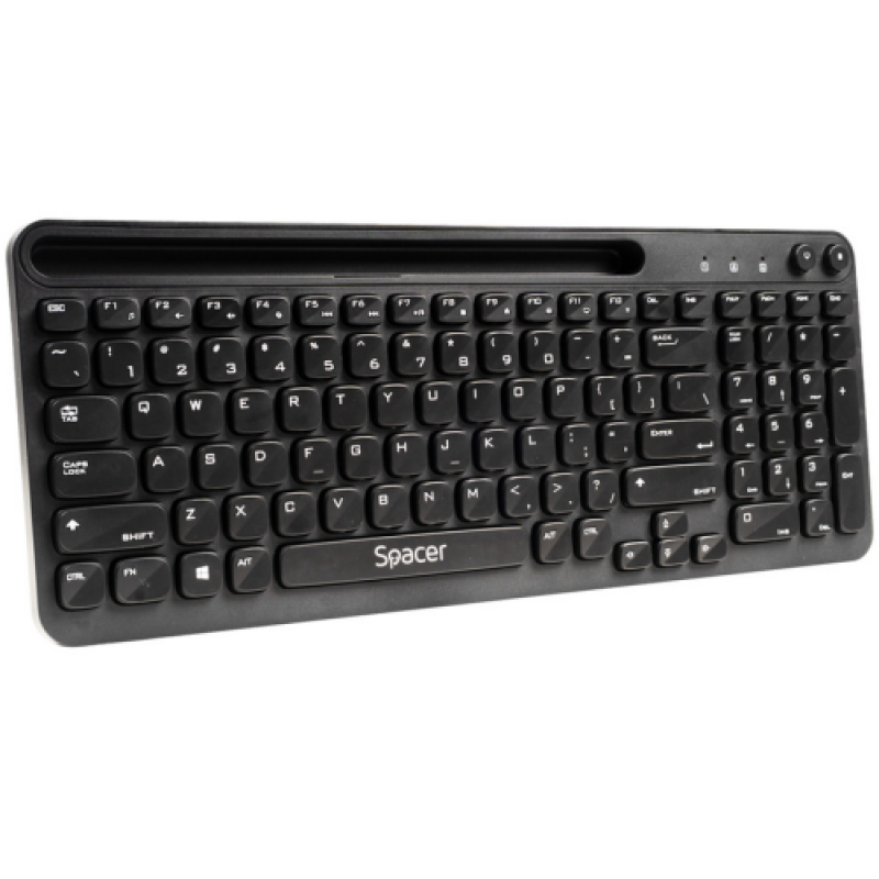 SPACER Tastatura, Wireless, Negru, SPKB-WS-04