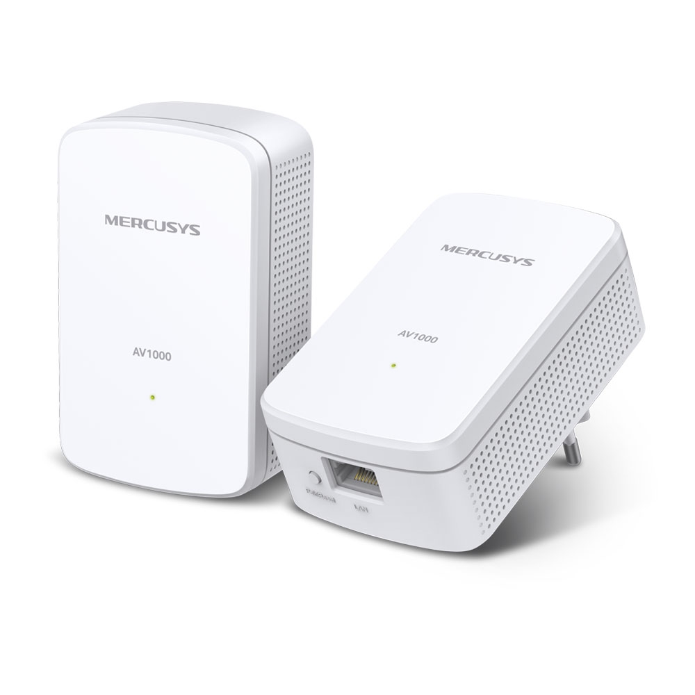 Mercusys KIT ADAPTOR si AMPLIFICATOR POWERLINE, tehnologie AV2, AV1000, pana la 1000 mBPS, MP500 KIT