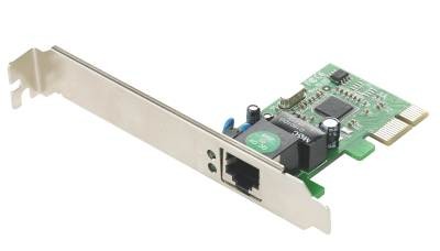 Gembird PLACA RETEA, intern, PCI-E, port RJ-45, 1000 Mbps, NIC-GX1