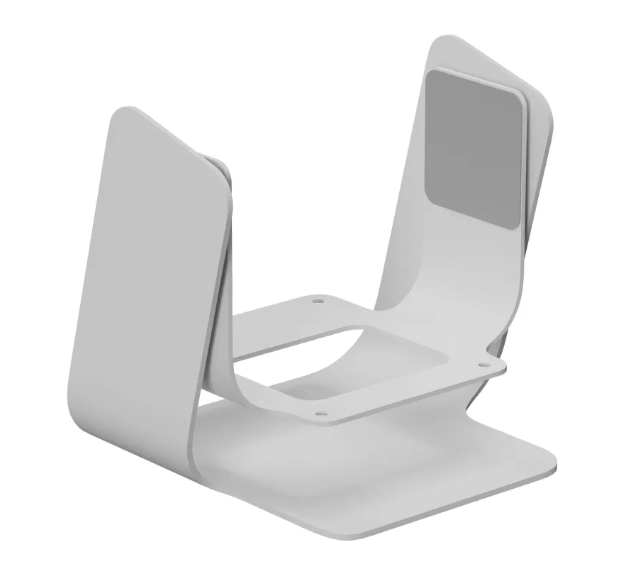 WANBO Suport cu braț oscilant pentru seria de videoproiectoare Mozart, max.10kg, alb, WBBA04WHITE