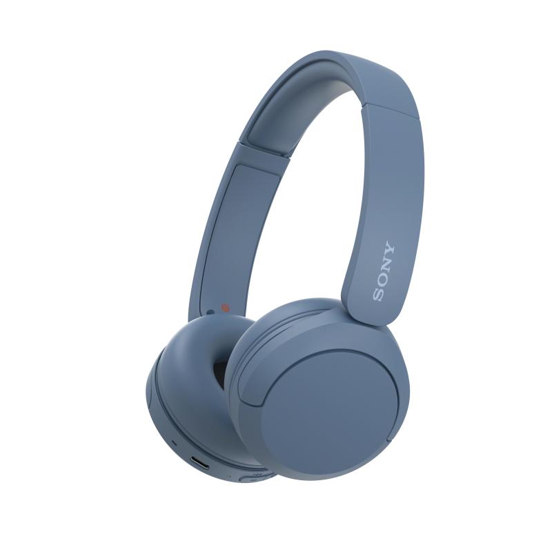 SONY Casti Head-band WH-CH520, Wireless, Albastru, WHCH520L.CE7