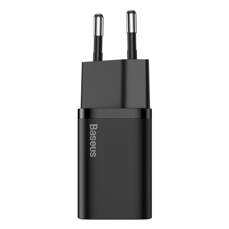 BASEUS Incarcator retea Super Si, 25W, 1 port, Negru, CCSP020101