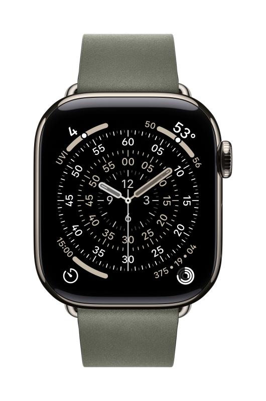 APPLE Curea pentru Apple Watch 42mm Sage Gray Modern Buckle - Large, MGGC4ZM/A