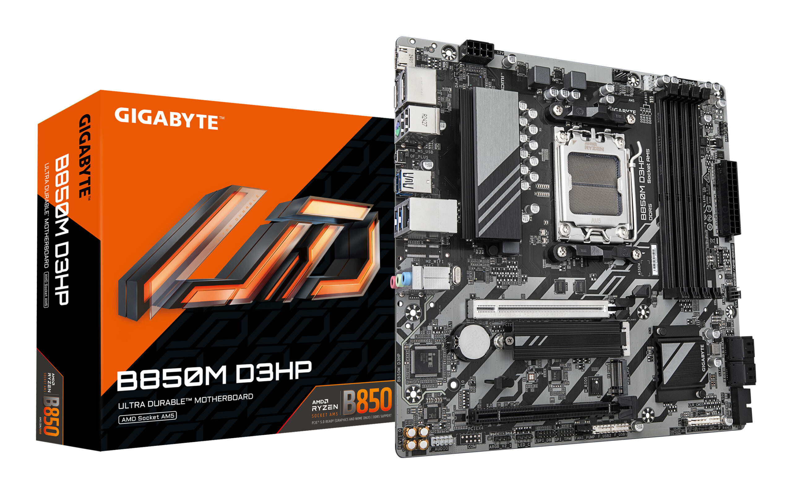 Gigabyte MB AMD B850 SAM5 MATX/, B850M D3HP 1.2
