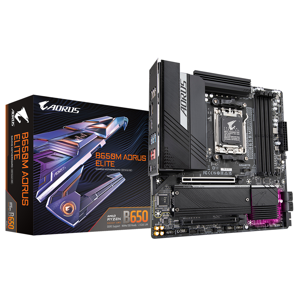 Gigabyte MB 1.3 AM5, B650M AORUS ELITE