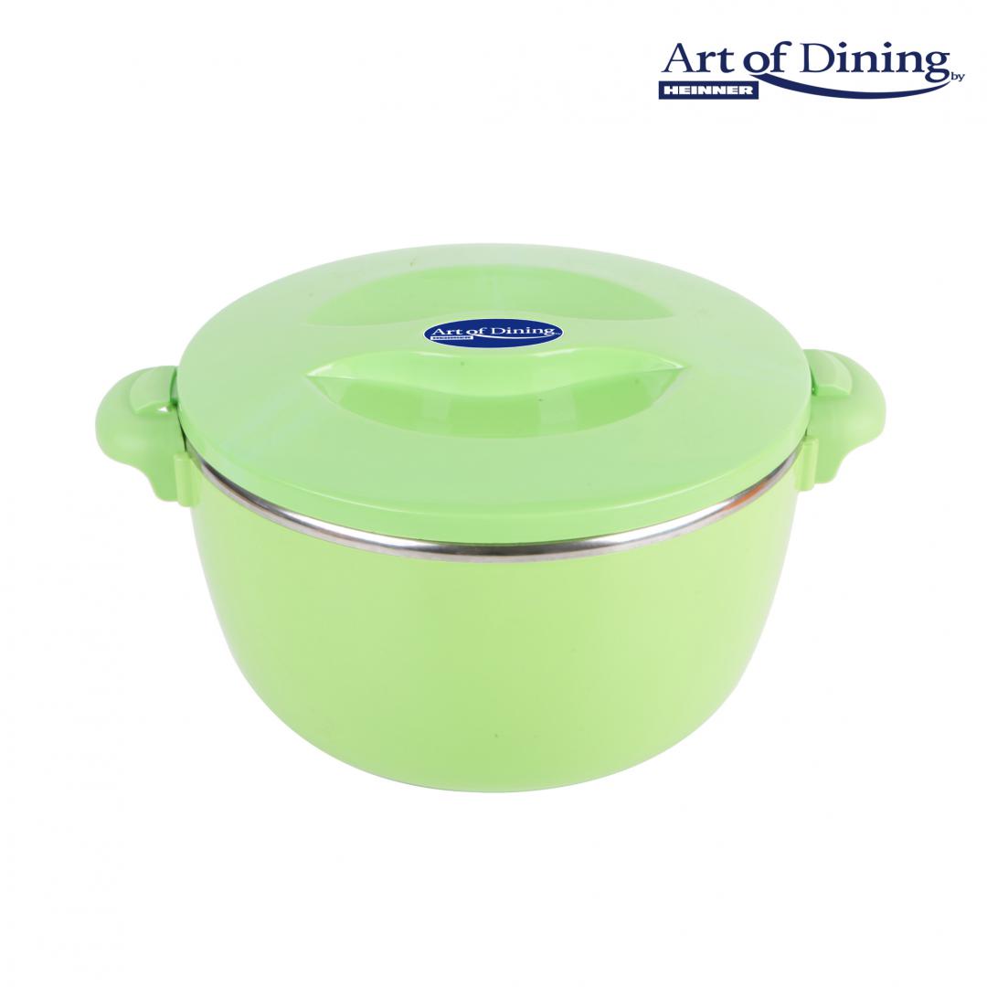 HEINNER CASEROLA TERMICA 6L, NOVA, ART OF DINING BY (mix 2 culori in bax - 2 verzi + 2, HR-SNV-6L