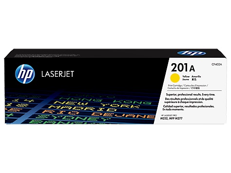 HP Toner Original Yellow, nr.201A pentru Color LaserJet Pro M252|M274|M277, 1.4K, CF402A