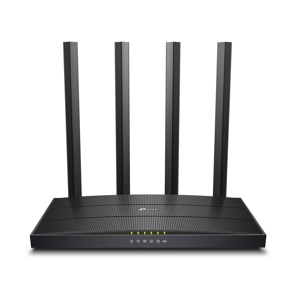 Tp-Link ROUTER wireless 1200Mbps, 4 porturi 10/100/1000Mbps,1 x WAN Gigabit, 4 antene, Archer C6U