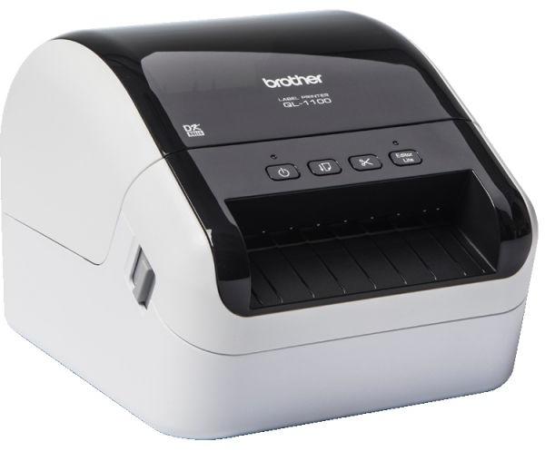 BROTHER Imprimanta Direct Termic 300dpi QL-1100C, Viteza de tiparire: 110mm/s, Latime, QL1100CYJ1