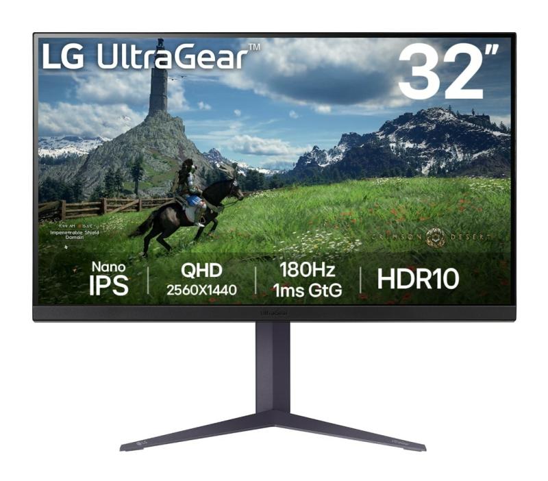 LG Monitor 31.2" 32GS85Q-B, 32GS85Q-B.AEU