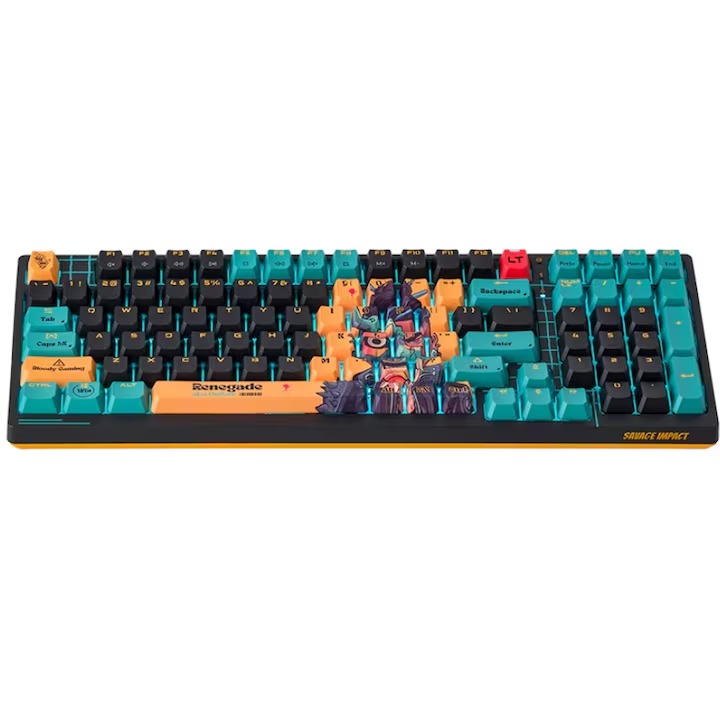 A4Tech Tastatura gaming Bloody AT98 Alpha Optical Switch Performance Keyboard USB, AT98 Renegade