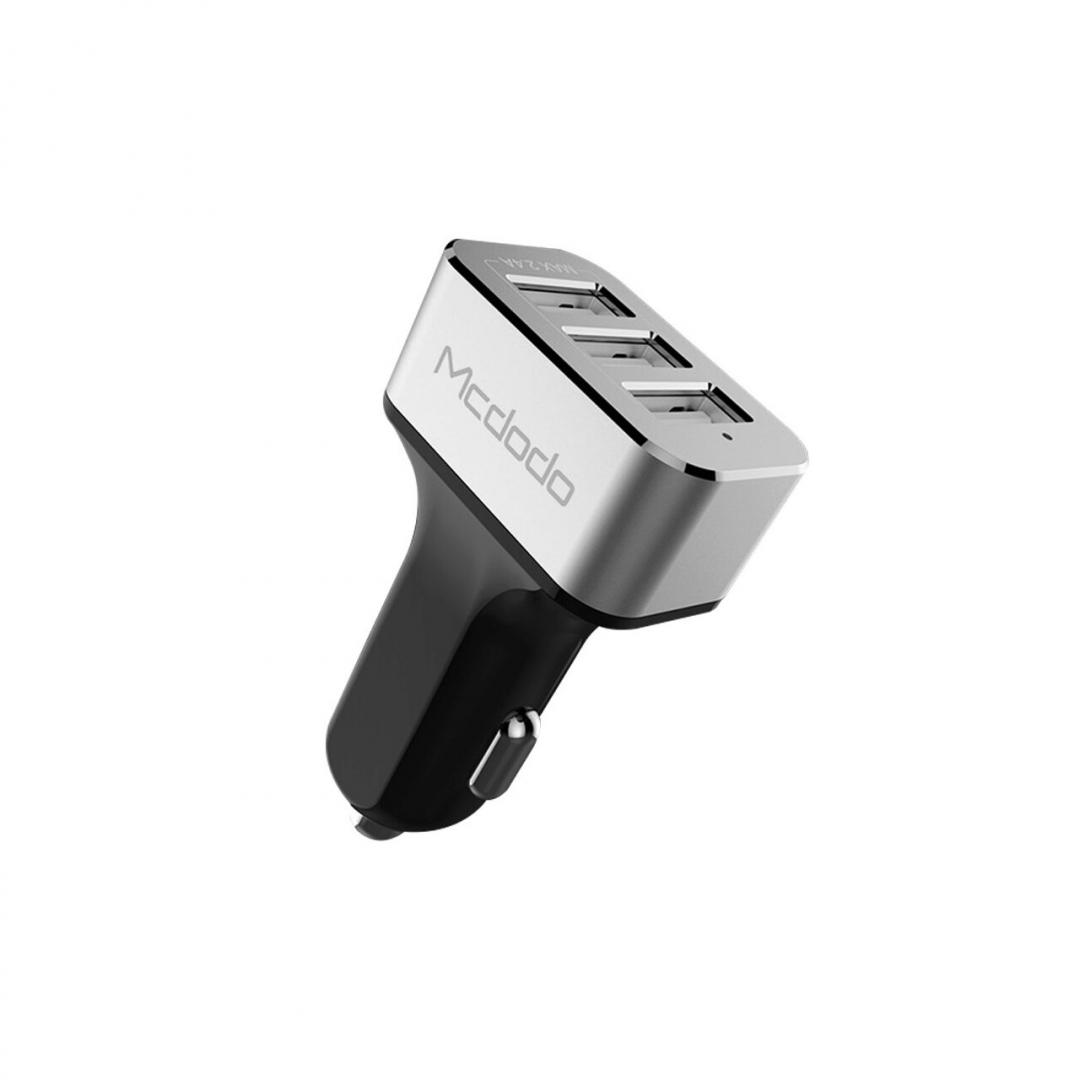 MCDODO Incarcator Auto, 5W, 3 porturi, Gri, CC-2231