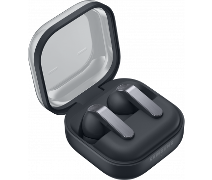 Samsung Casti bluetooth stereo Galaxy Buds 4 Pro, tip In-Ear, Negru, SM-R640NZKAEUE