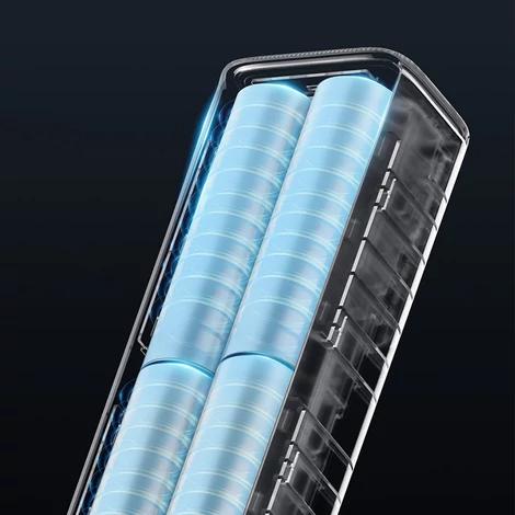 Cuktech POWER BANK P+ Series 1C1A, 10000mAh, 150W, 1 x USB; 1 x USB Type-C, digital, CKPB100PGLBL - imagine 3