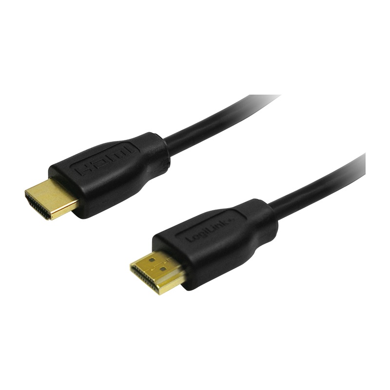 Logilink CABLU video, HDMI (T) la HDMI (T), 1m, conectori auriti, rezolutie maxima 4K UHD, CH0035