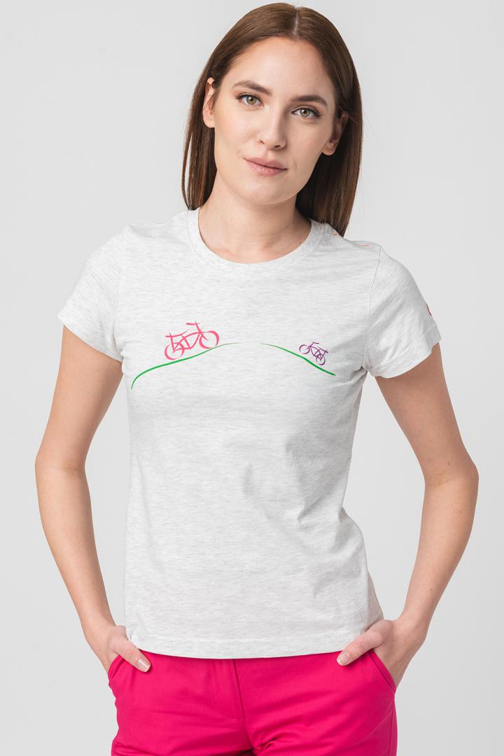 PEGAS TRICOU CASUAL BICICLETE FAMILIE FEMEI LIGHT GREY-XL, PS2122-01-1-BF-XL