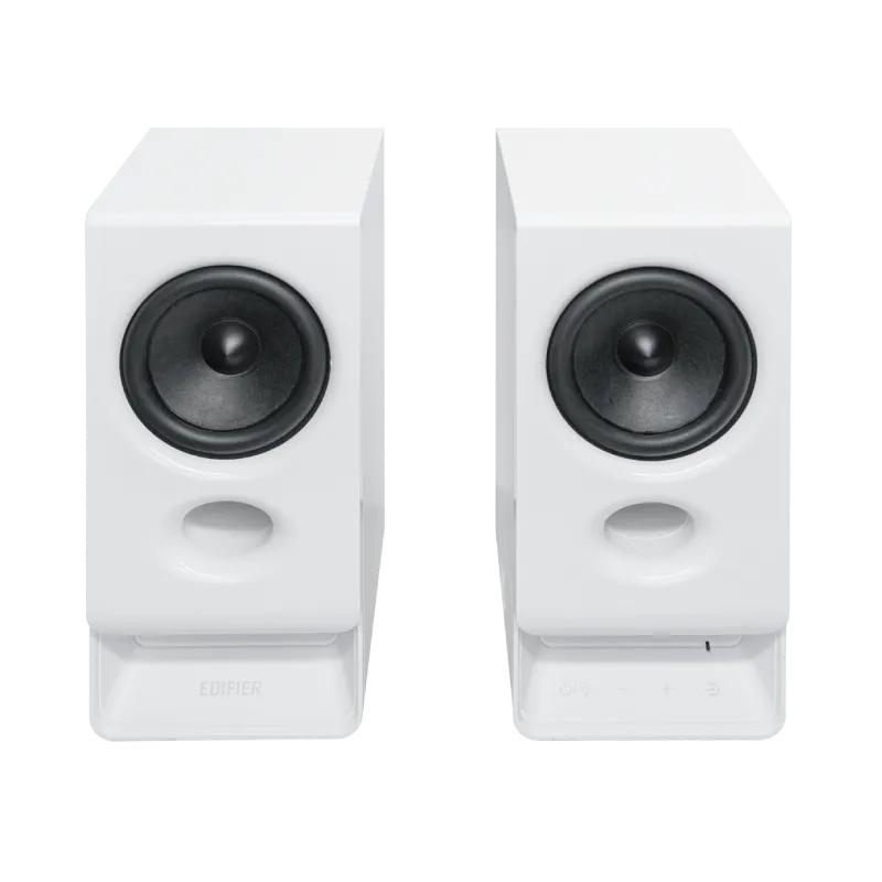 Edifier BOXE 2.0, RMS: 5W (2 x 2.5W), bluetooth v6.0, volum, mufa casti, touch panel, R20BT-W - imagine 2