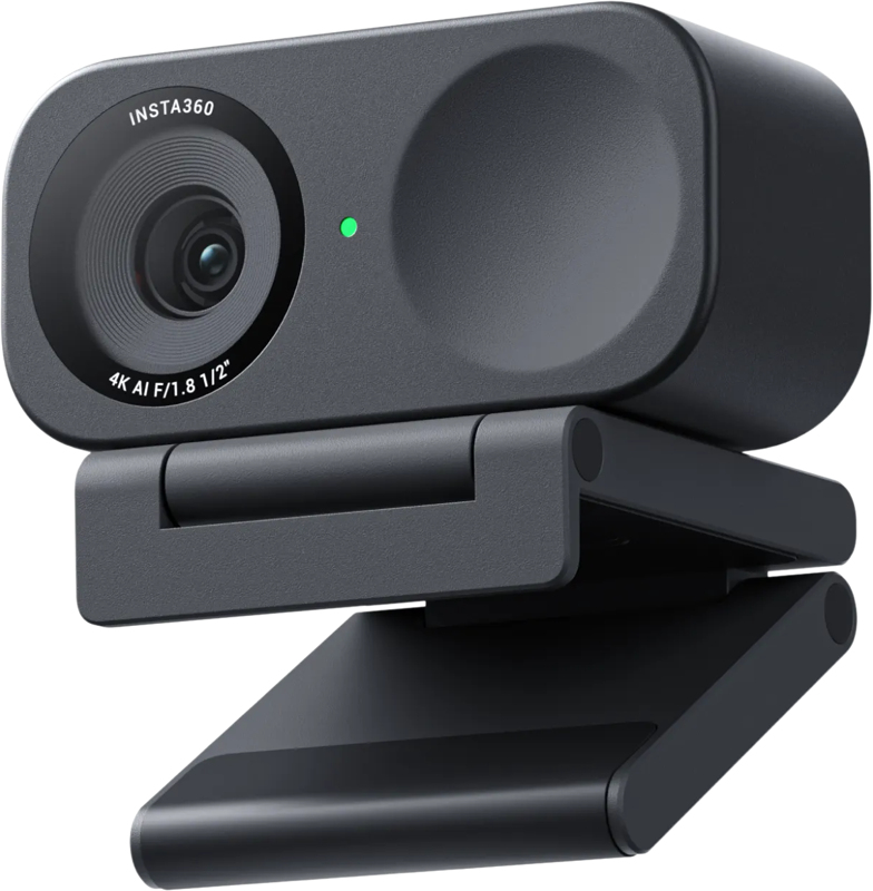 Insta360 Camera web Link 2C Standard Edition, 4K, 30 fps, Microfon cu reducere zgomot AI, CINSABNA