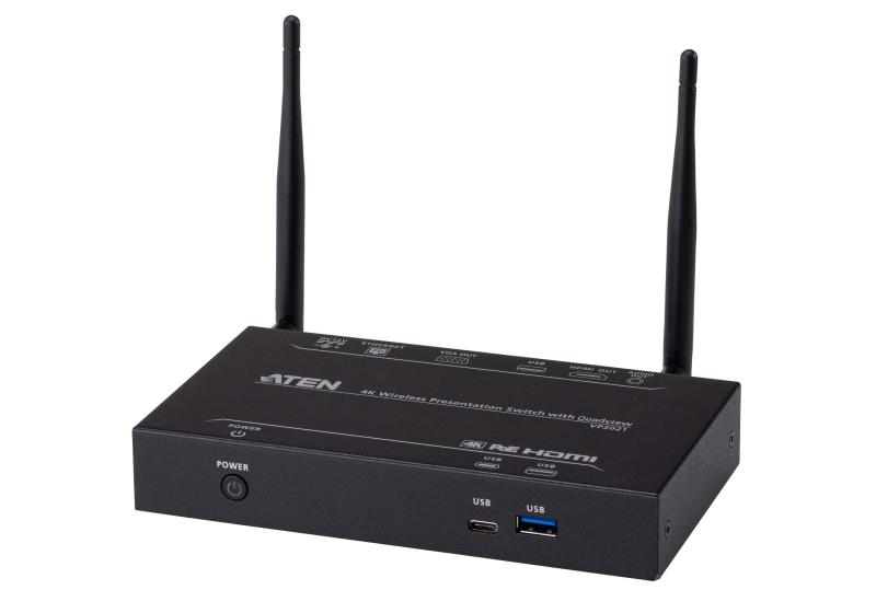 Aten 4K Wireless Presentation Switch, VP2021-AT-G