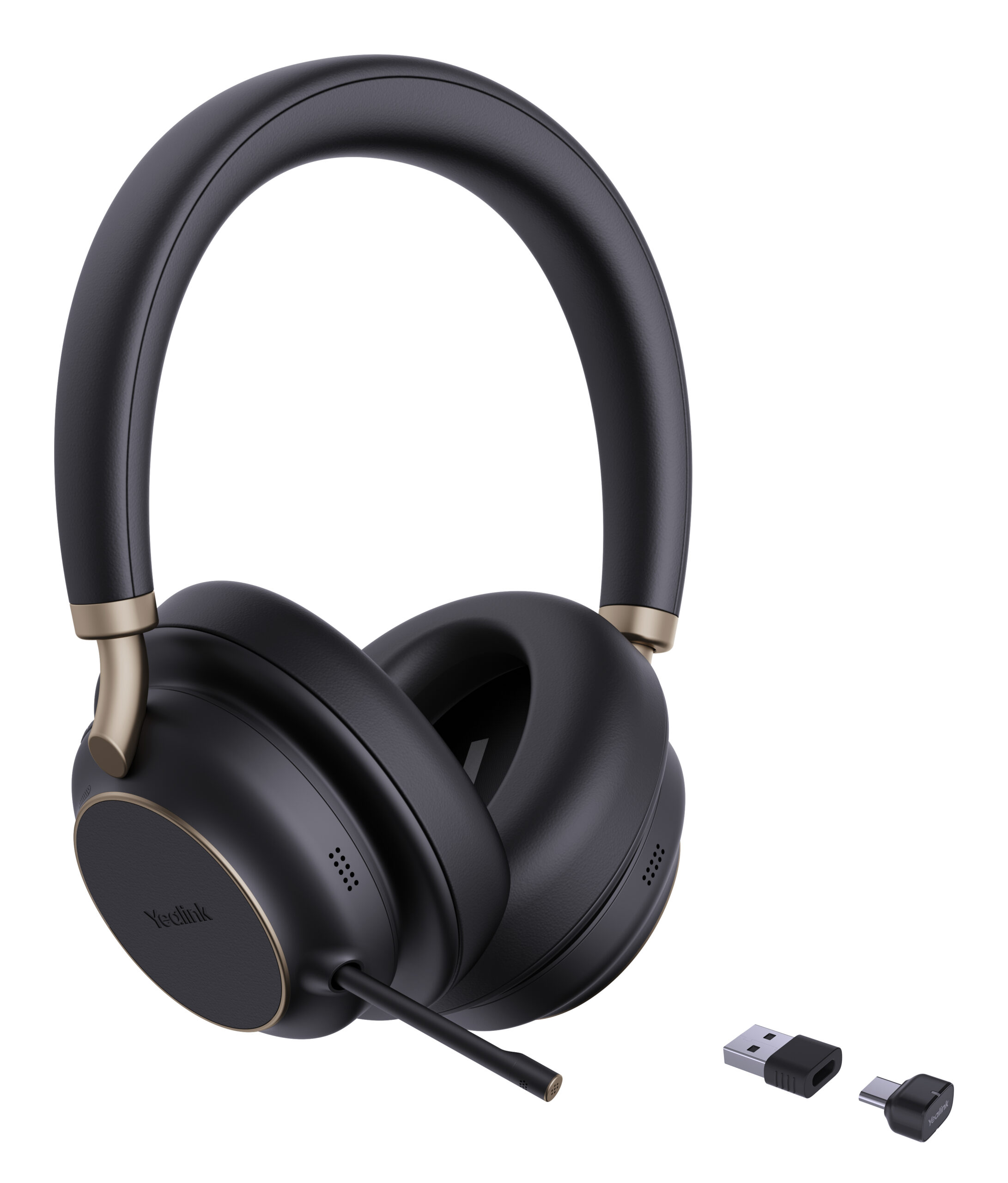 Yealink BH76 Plus UC Black USB-C/A, 1208708 - imagine 2