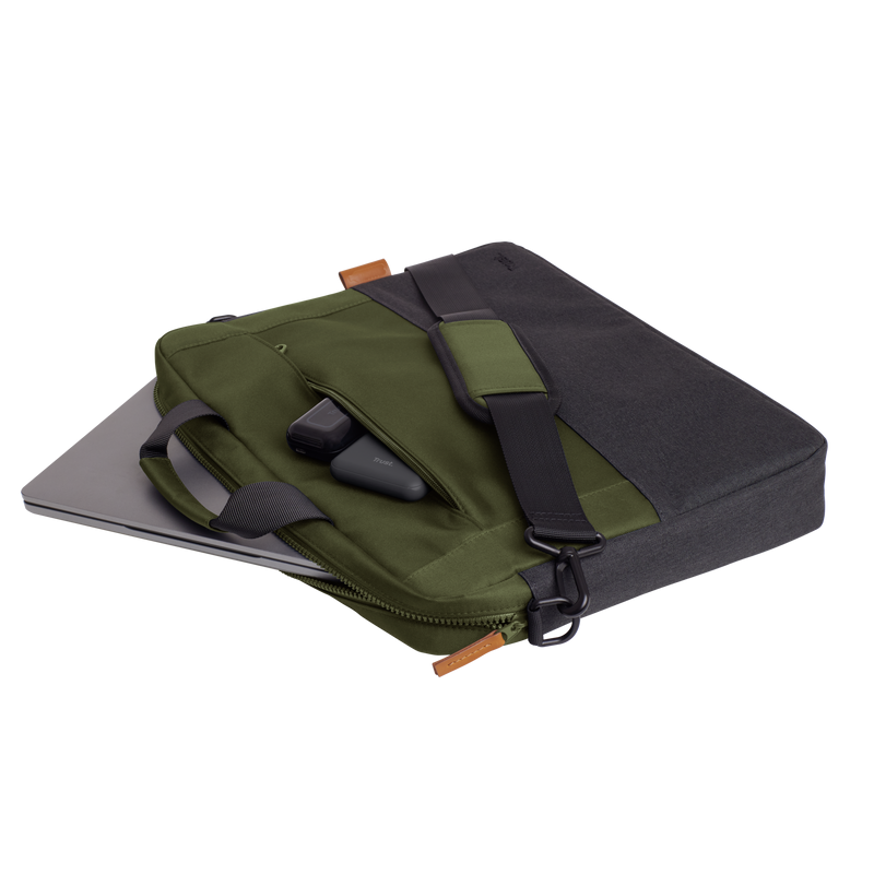 Trust Geanta laptop Lisboa 16", verde, TR-25245 - imagine 4