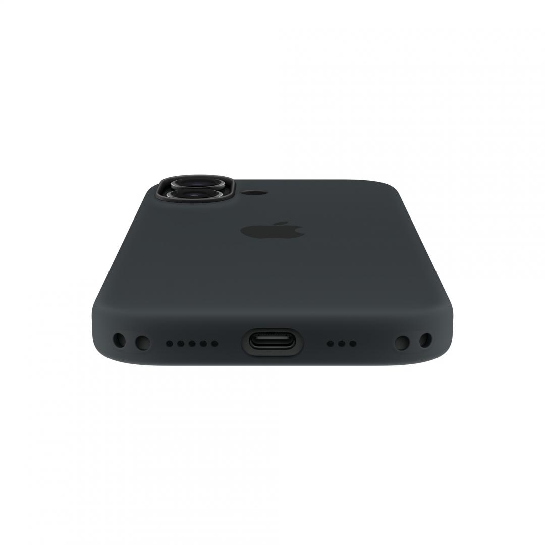 APPLE iPhone 17 Silicone Case with MagSafe - Black, MGF14ZM/A - imagine 7