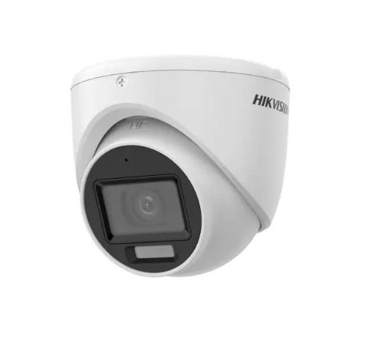 HIKVISION Camera de supraveghere Turret 5MP; Smart Hybrid Light Audio, DS-2CE76K0T-LMFS(2.8MM)