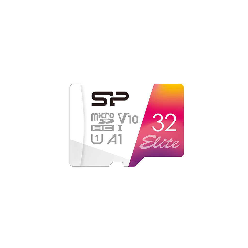 SILICON POWER CARD DE MEMORIE McSDHC/SDXC SP 32GB CL10+Adaptor, SP032GBSTHBV1V20SP