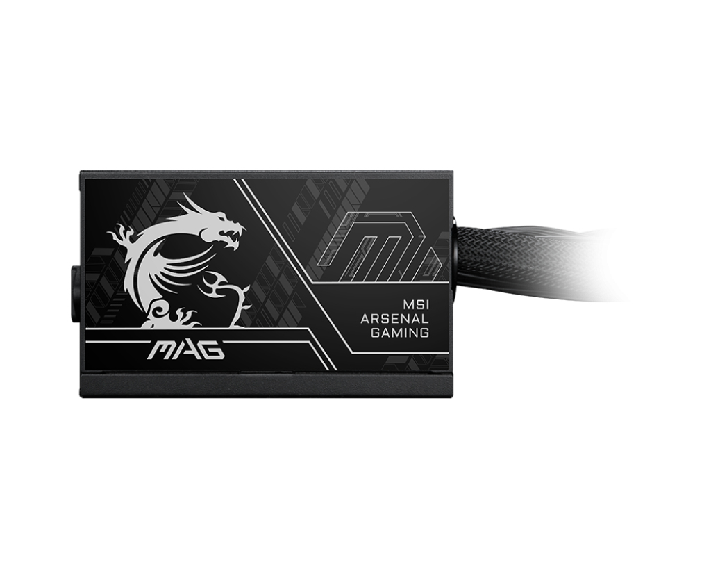 MSI 650W BRONZE PSU, MAG A650BN PCIE5 II - imagine 3