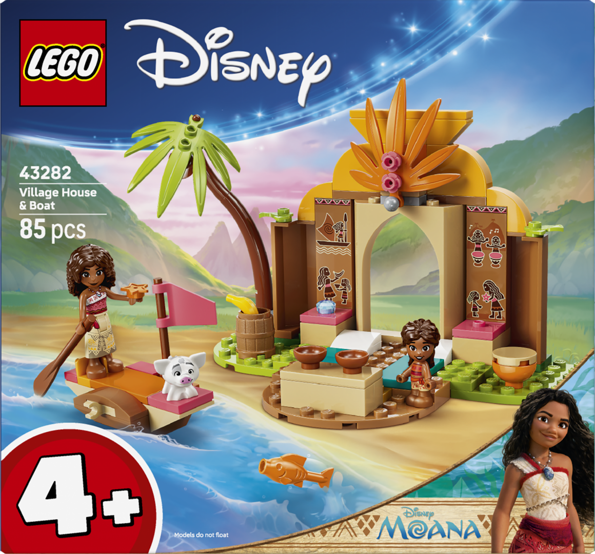 LEGO CASA TRADITIONALA SI BARCUTA, LEGO43282