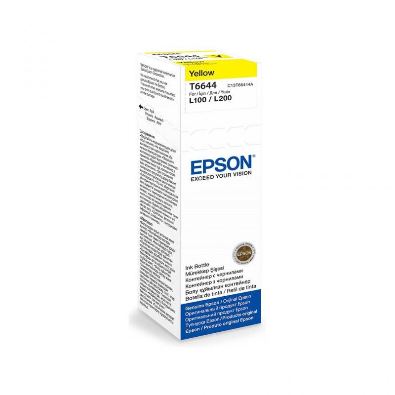 EPSON Cartus T6644, Yellow, C13T66444A