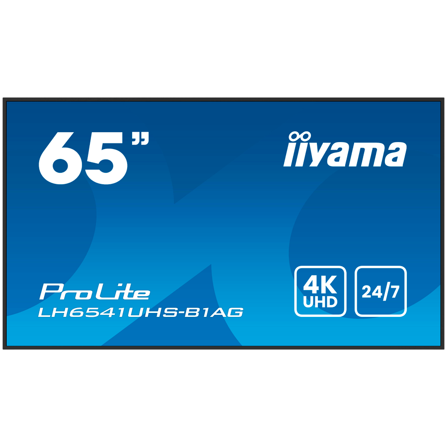 Iiyama 65 3840x2160, LH6541UHS-B1AG