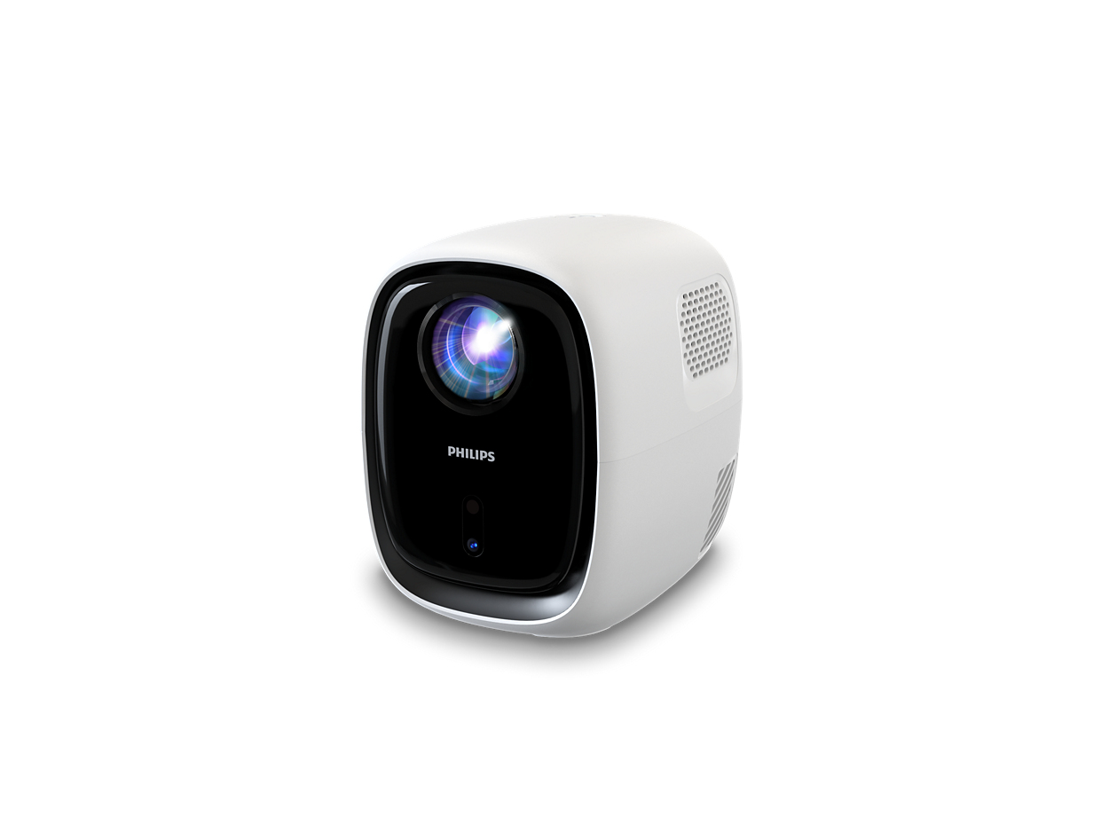 Philips Videoproiector LED NeoPix 130 W, 720pAlb/ artic, N-130W