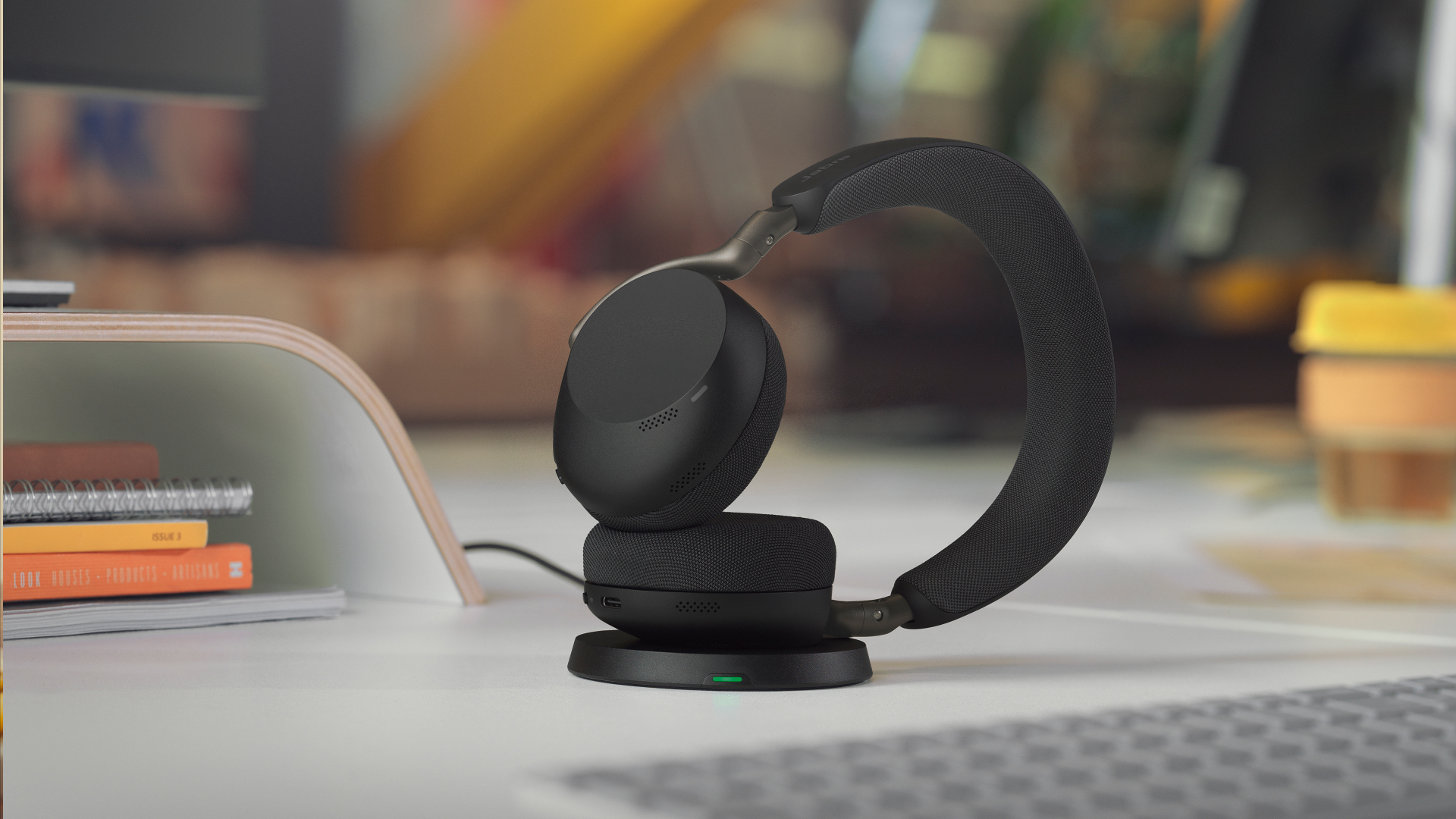 Jabra Evolve3 75, MS, Link390c, Black, 37599-999-899 - imagine 3