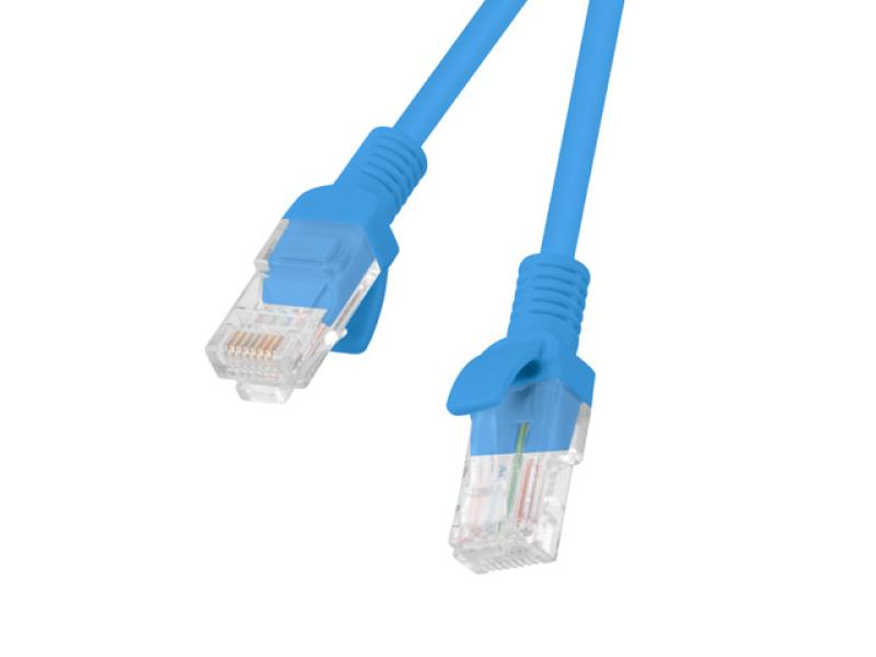 Lanberg PATCHCORD CAT.5E UTP 0.25M BLUE, PCU5-10CC-0025-B