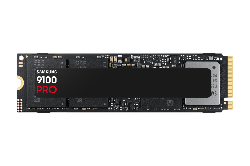 SAMSUNG SSD 9100 PRO 1TB PCIe 5.0 NVMe M2, MZ-VAP1T0BW