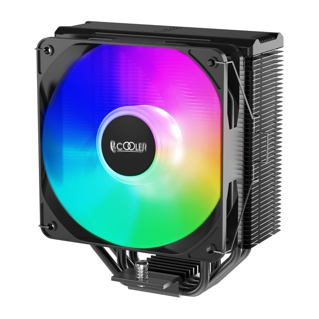 PCCOOLER COOLER, skt. universal, racire cu aer, vent. 120mm, 400 - 1800 RPM, LED RGB, PALADIN EX400S