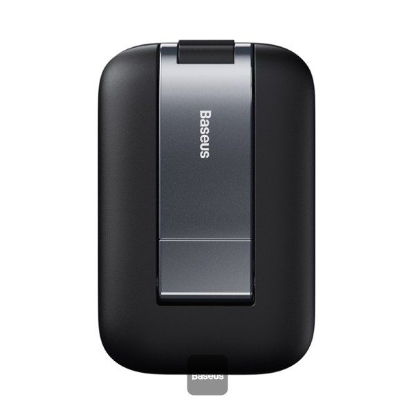 Baseus SUPORT Telefon Seashell Series Folding, pt. SmartPhone pentru birou, negru, B10551500111-00
