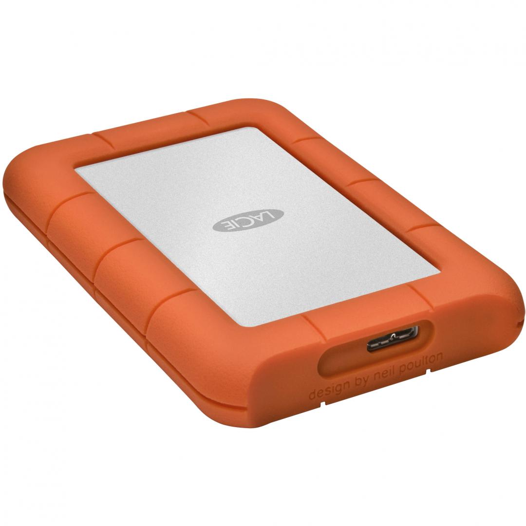 LACIE HDD Extern Rugged Mini, 5TB, Portocaliu, USB 3.0, STJJ5000400