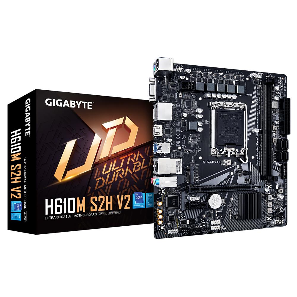 Gigabyte MB H610 S1700 MATX/, H610M S2H V2 1.0