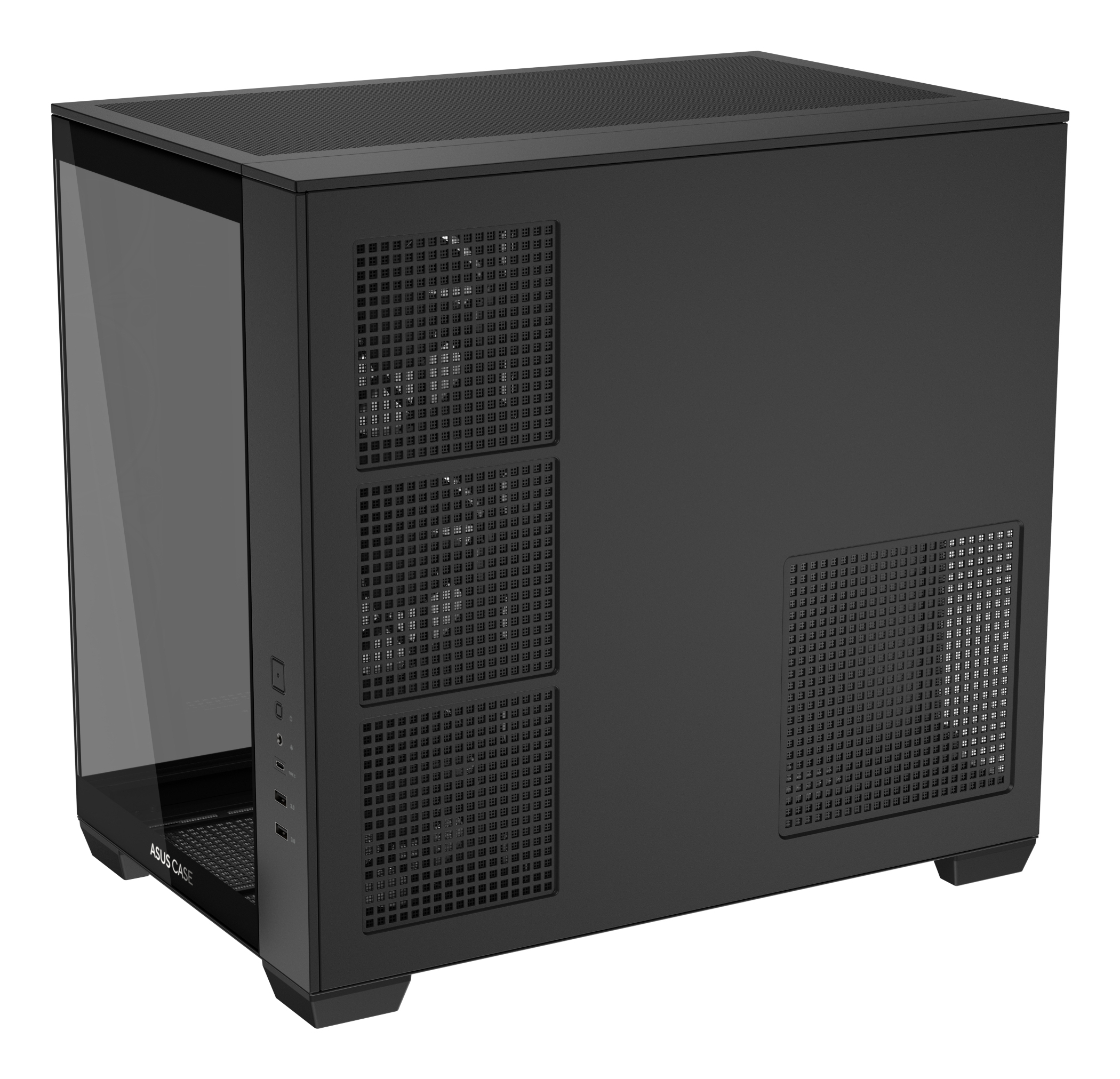 Asus Carcasa, A32 PLUS TG ARGB BLACK - imagine 5