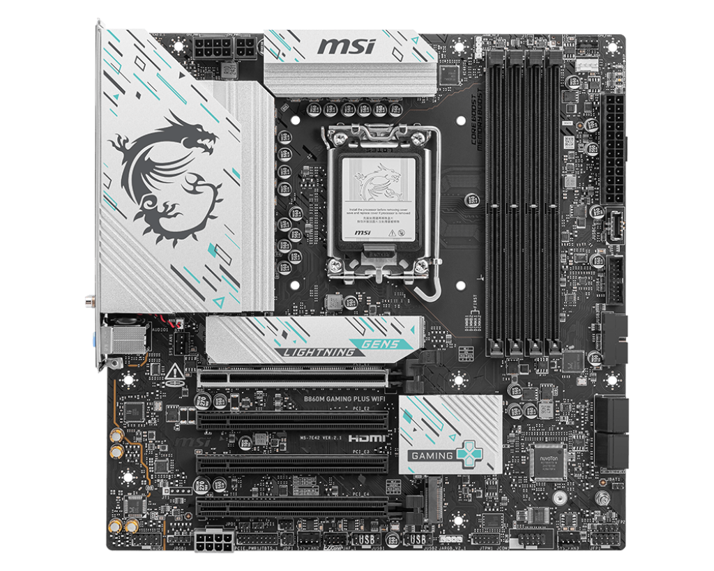 MSI, B860M GAMING PLUS WIFI