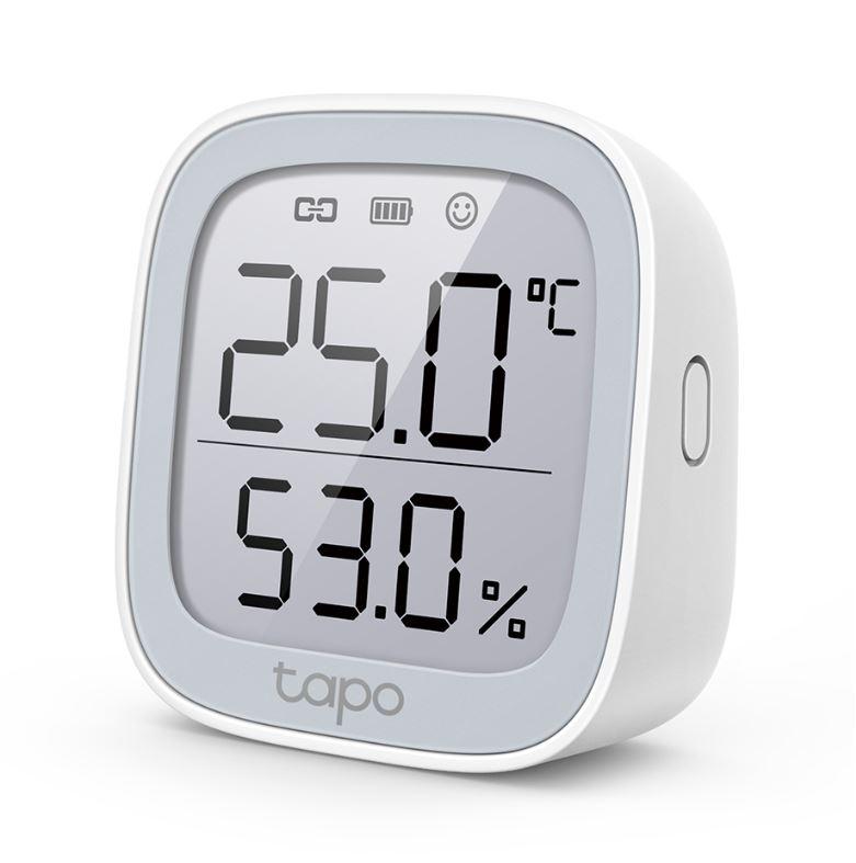 TP-LINK Monitor smart de temperature si umiditate (necesită Hub Tapo), TAPO T315